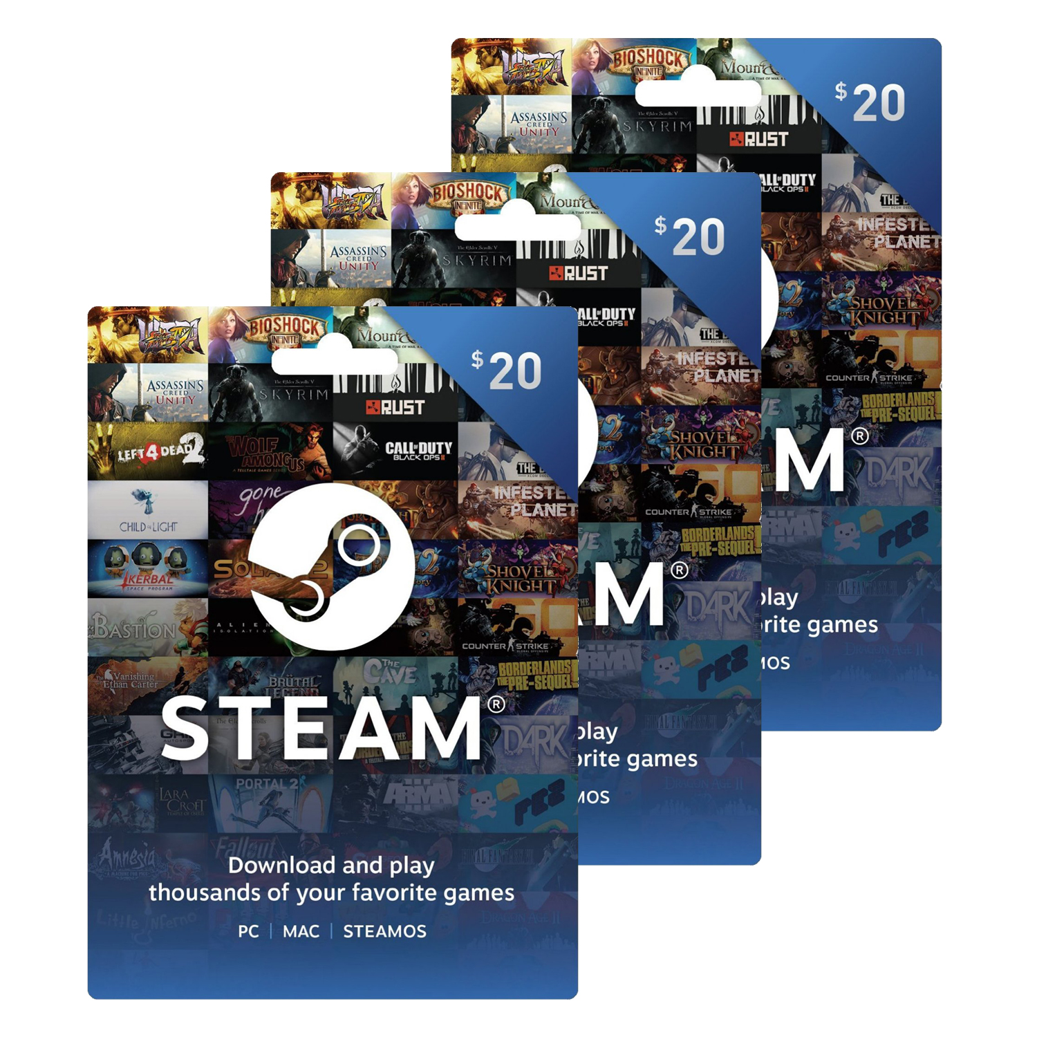 Steam Gift Cards