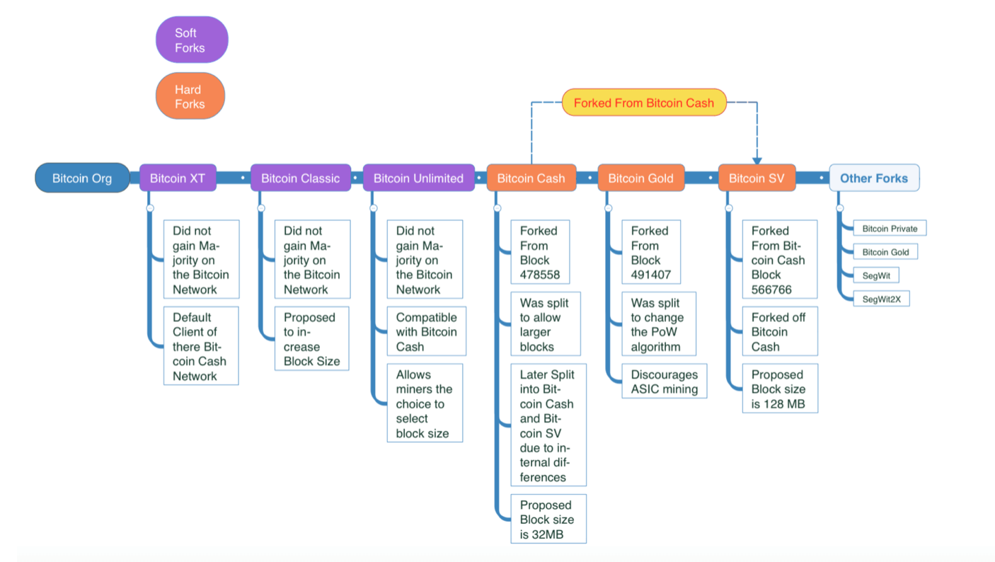 What Is A Bitcoin Fork? A History Of Bitcoin's Divergent Paths () - Athena Alpha