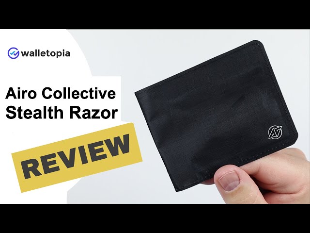 Airo Stealth wallet, the world's thinnest wallet?! - Walletopia