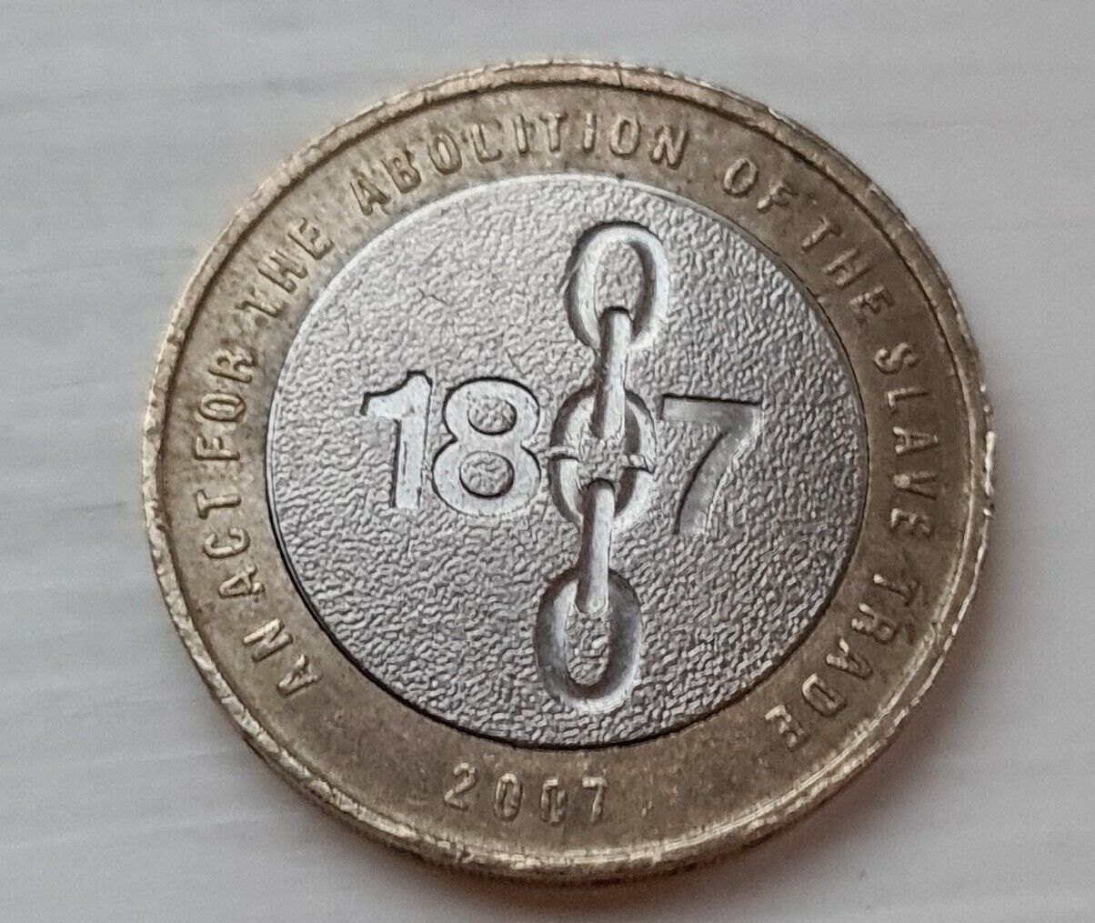 EXTREMELY RARE £2 Pound Coin () Abolition Of Slavery With 2 Errors £ - PicClick UK