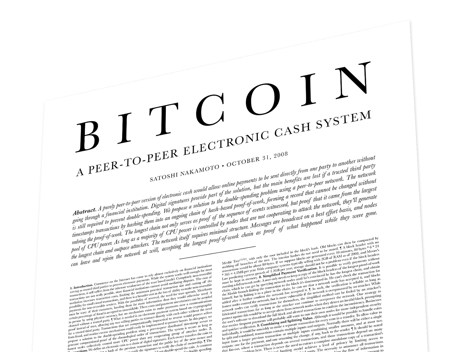 ‎Bitcoin White Paper on the App Store