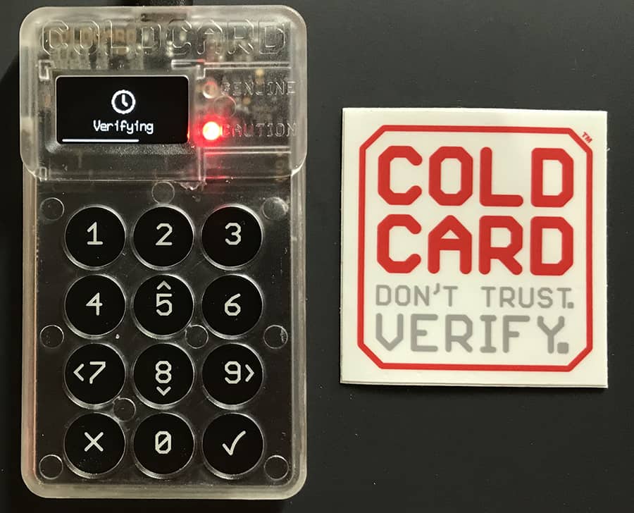 Migrate from Ledger or Trezor to COLDCARD - COLDCARD Documentation