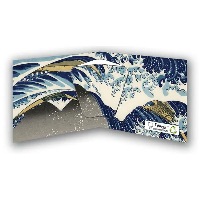 The Great Wave Superwallet Tyvek ® Paper Wallet – Supervek International