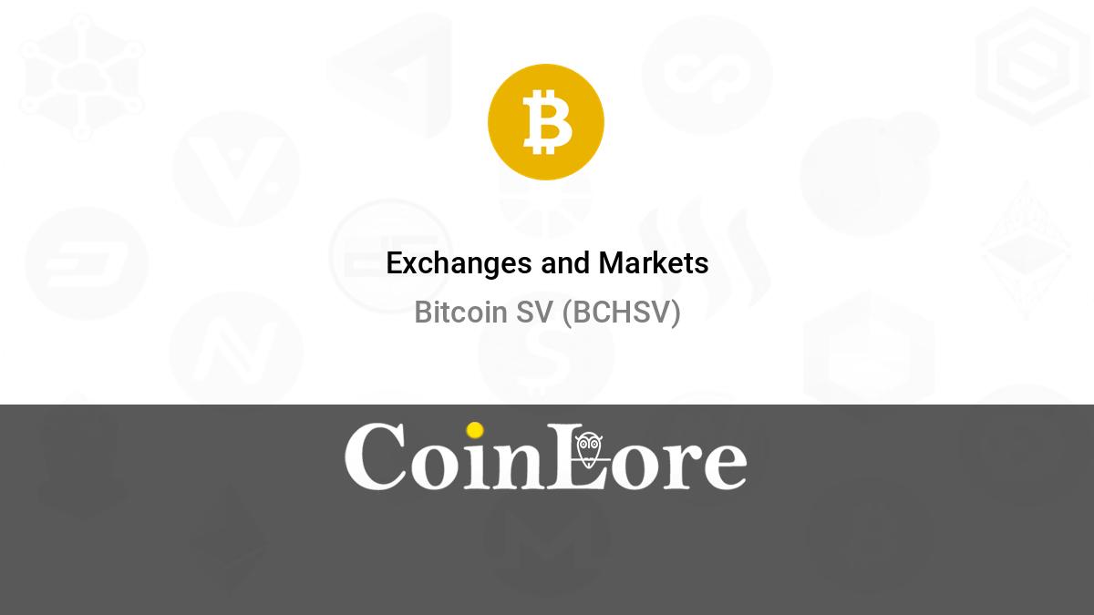 Exchange Bitcoin SV (BSV) | SwapSpace Exchange Aggregator