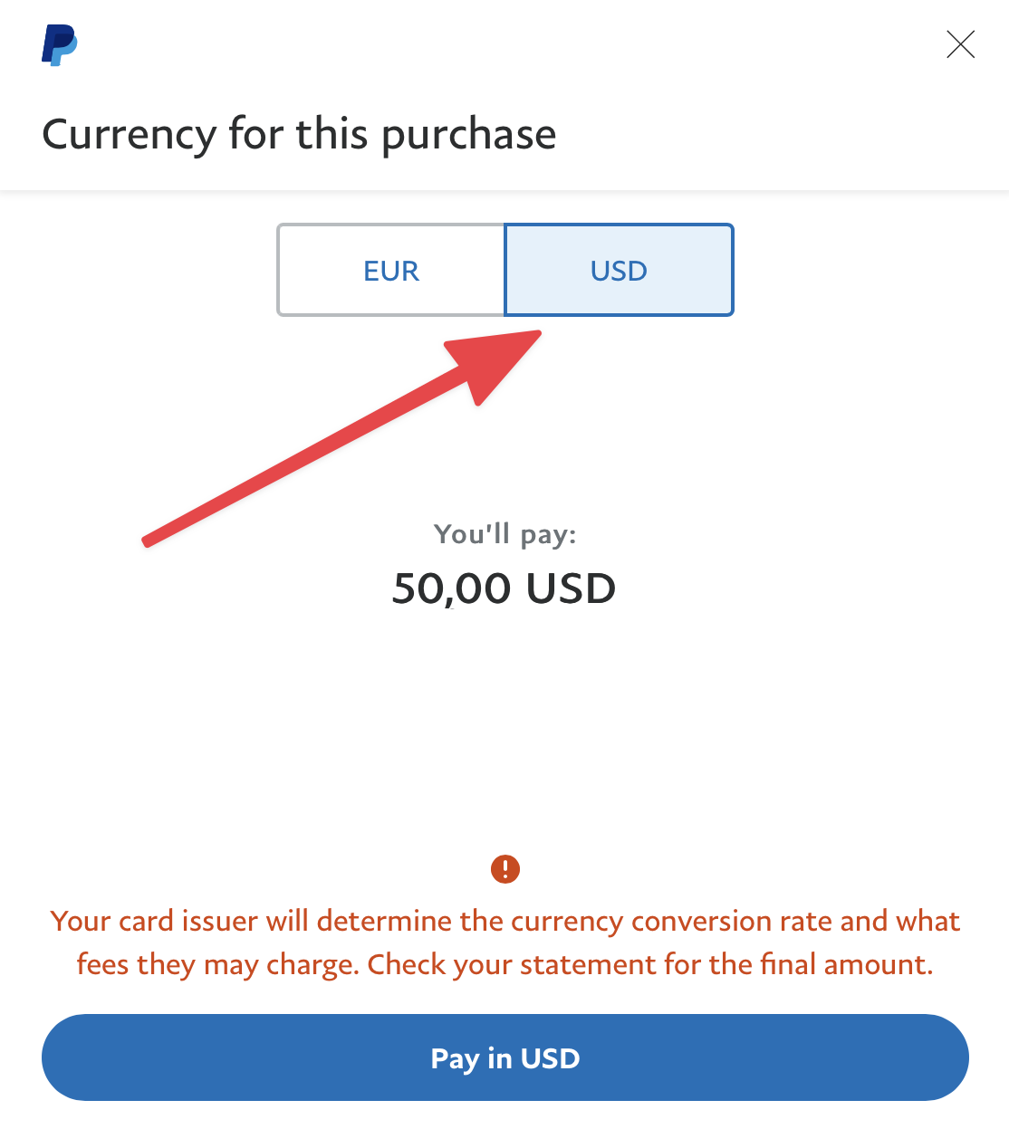 PayPal EUR to USD Exchange Rates - Compare & Save