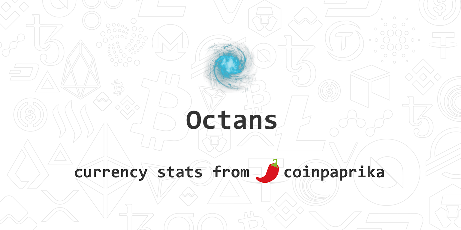 Octans (OCTA) live coin price, charts, markets & liquidity