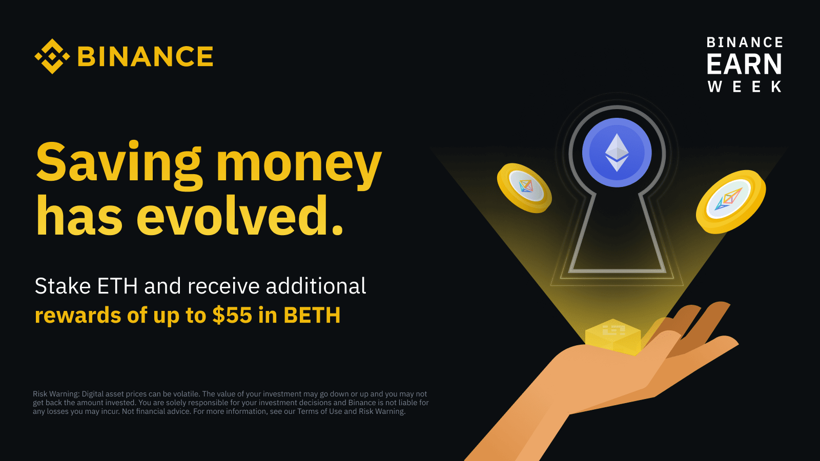 Binance to Support Ether Staking Withdrawals From April 19