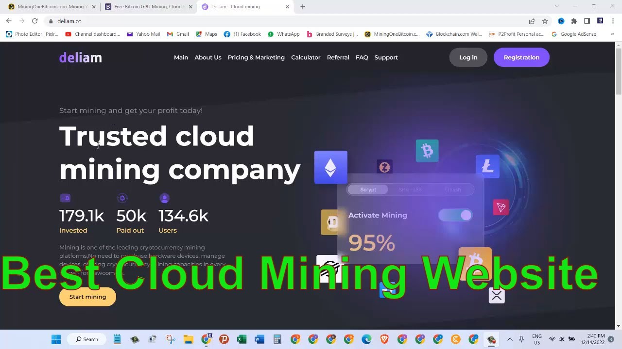 5 Best Free Cryptocurrency Cloud Mining Sites – Daily Passive Income