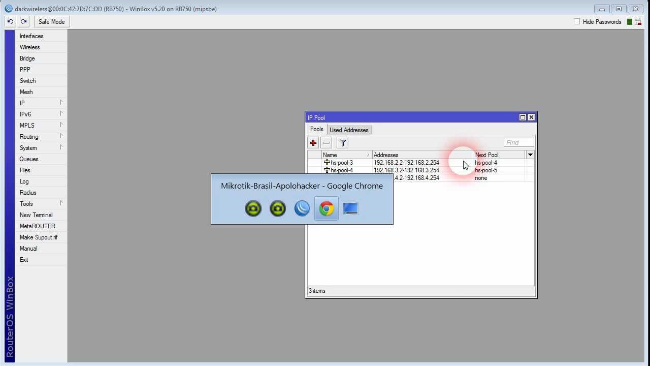 How to use IP Pools for RoadWarrior IKEv2 connections? - MikroTik