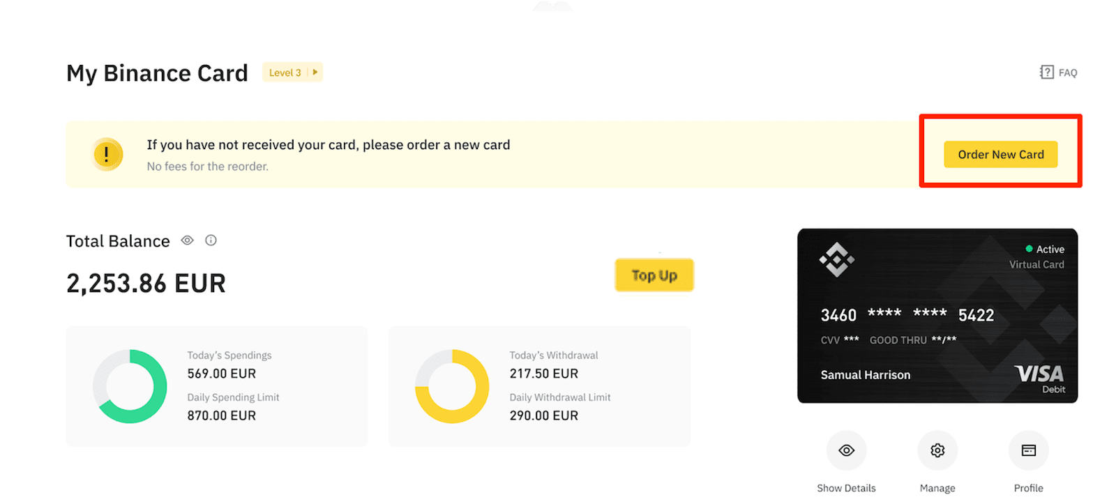 Solved: EUR transfer to Binance Card - PayPal Community