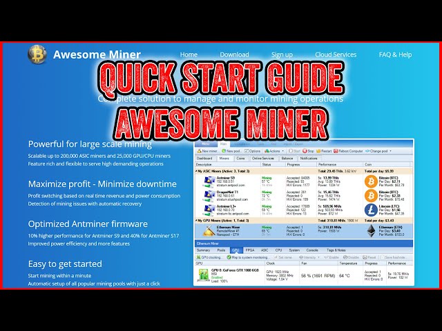 Awesome Miner download