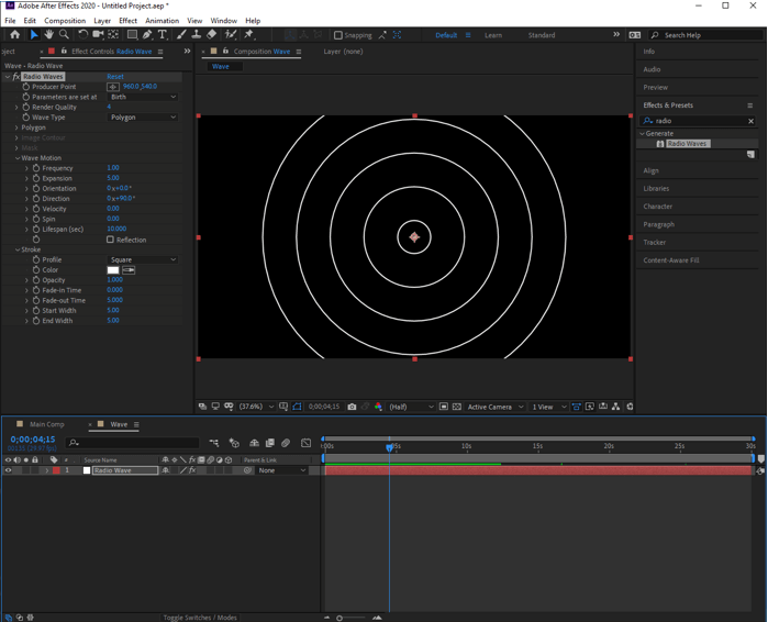 Ripple Effect in After Effects - Motion Design School