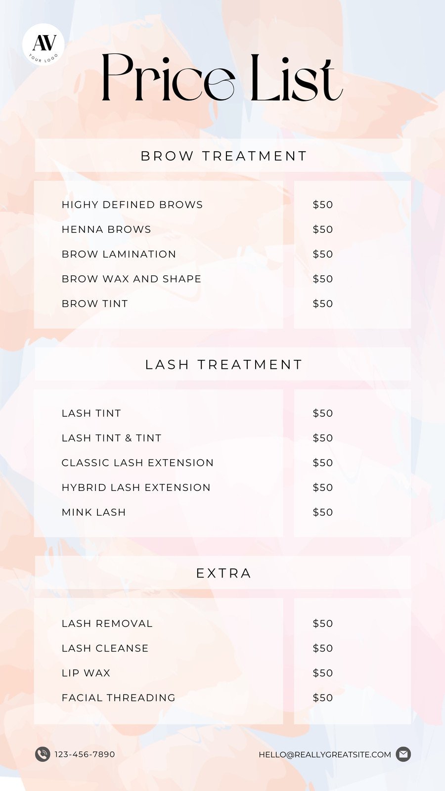 templates | Price list design, Graphic design lessons, Price list template