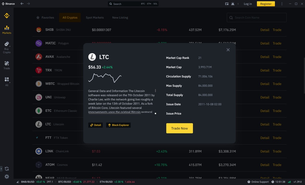 Download Binance - free - latest version