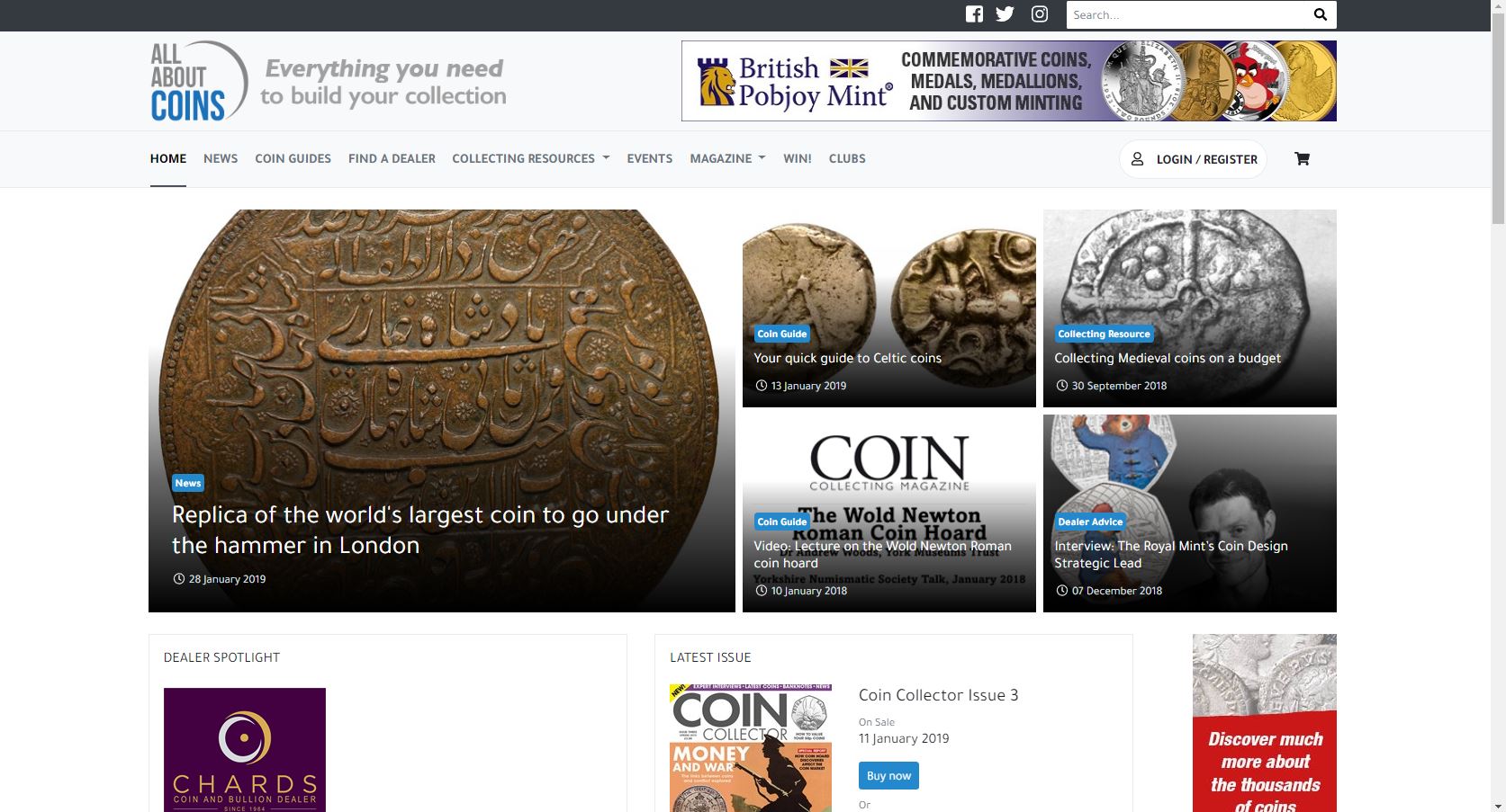 Coincraft – Britain's Coin Shop