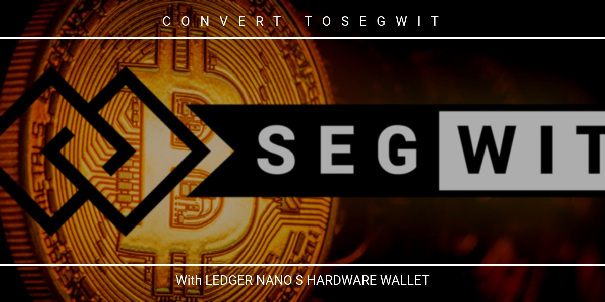 Ledger bitcoin hardware wallet integrates SegWit support – CryptoNinjas