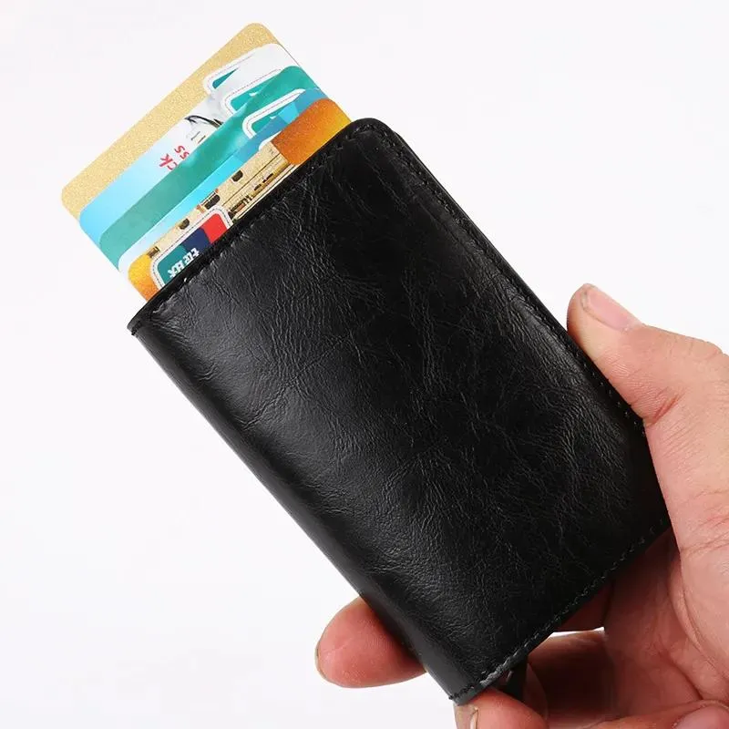 RFID Protected Leather Men's Wallet