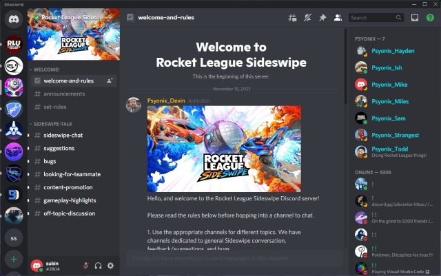 Rocket League - Trading, Giveaways - Discord Servers