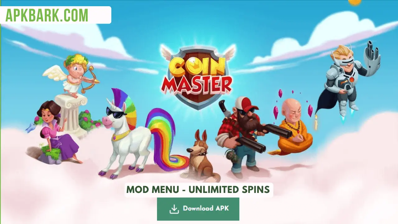 Coin Master v MOD APK (Unlocked,Mod Menu) Download