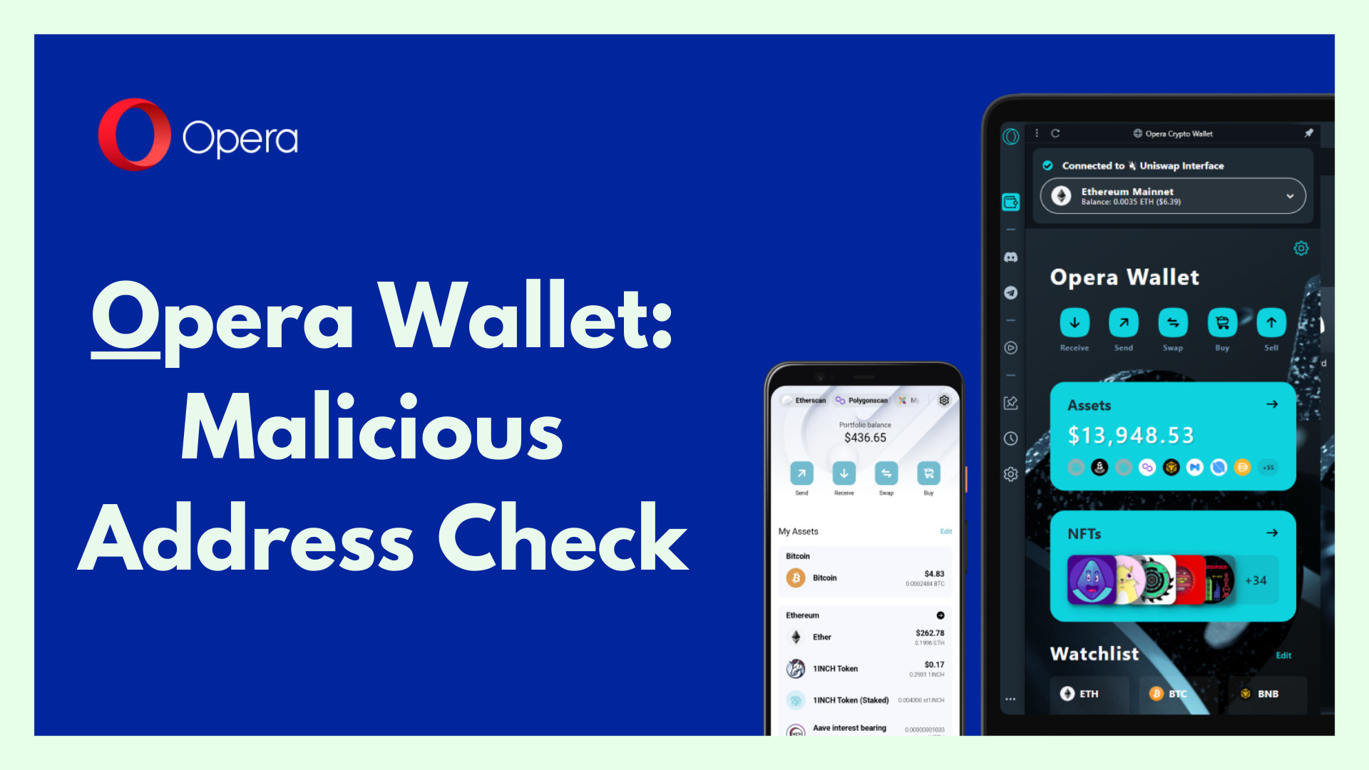 Opera Wallet | Crypto Wallet in your browser | Opera Browser