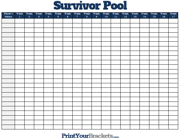 NFL Survivor Football Pools - Play For Free! | Gridiron Games