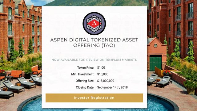 Aspen Coin Investor Portal