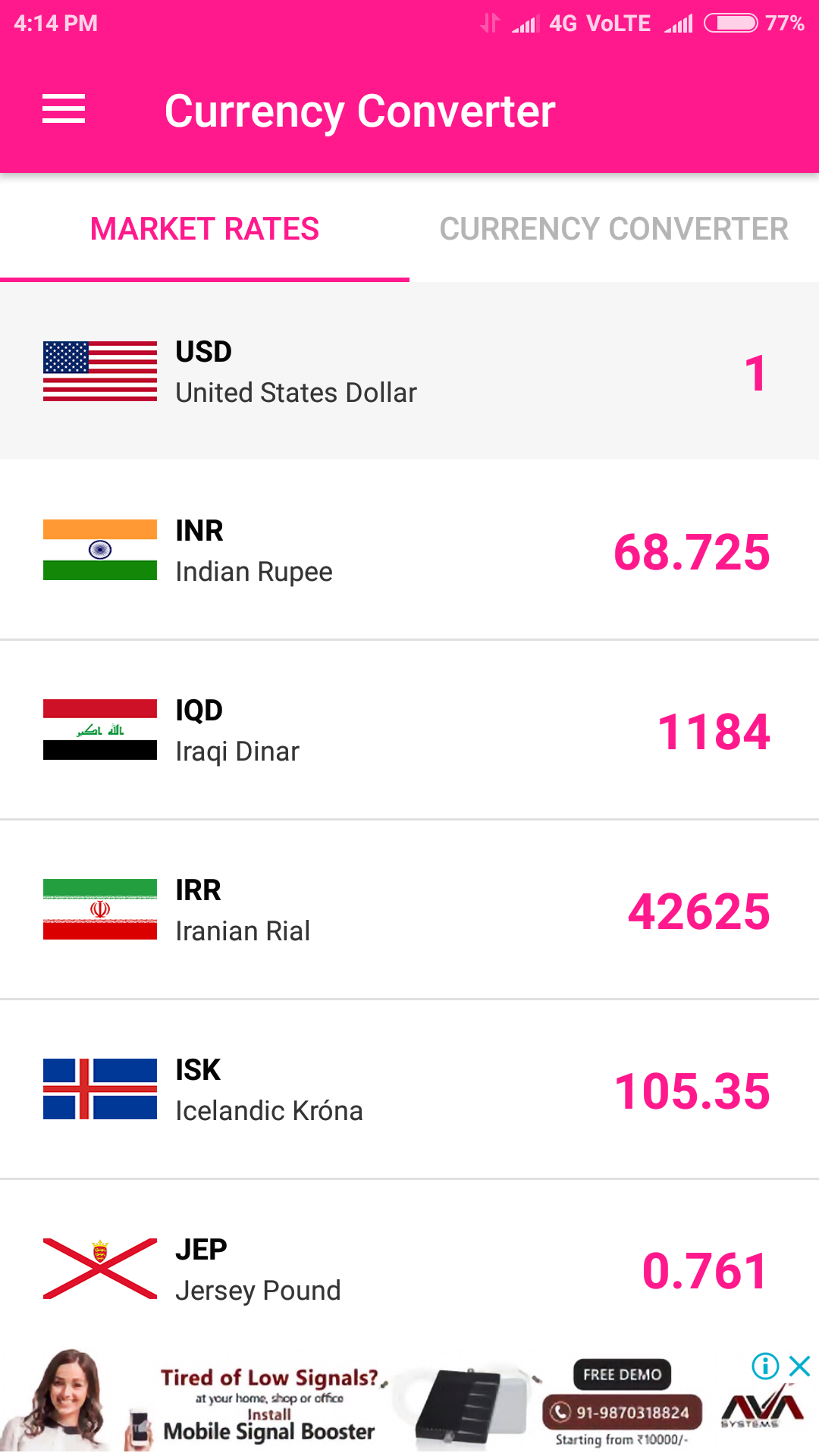 Live Currency Exchange Rates · Smart Currency Exchange