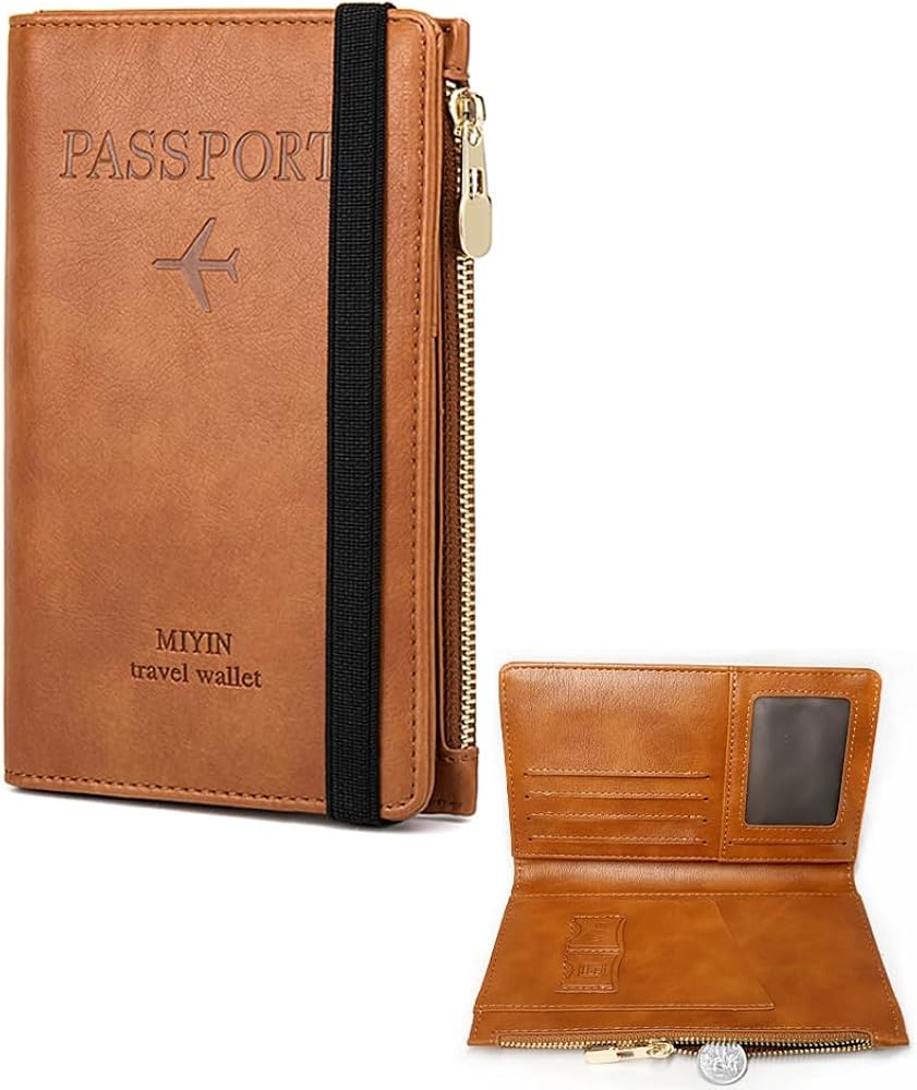 Amazon Live - Travel Passport Wallet Waterproof RFID Block Wallet