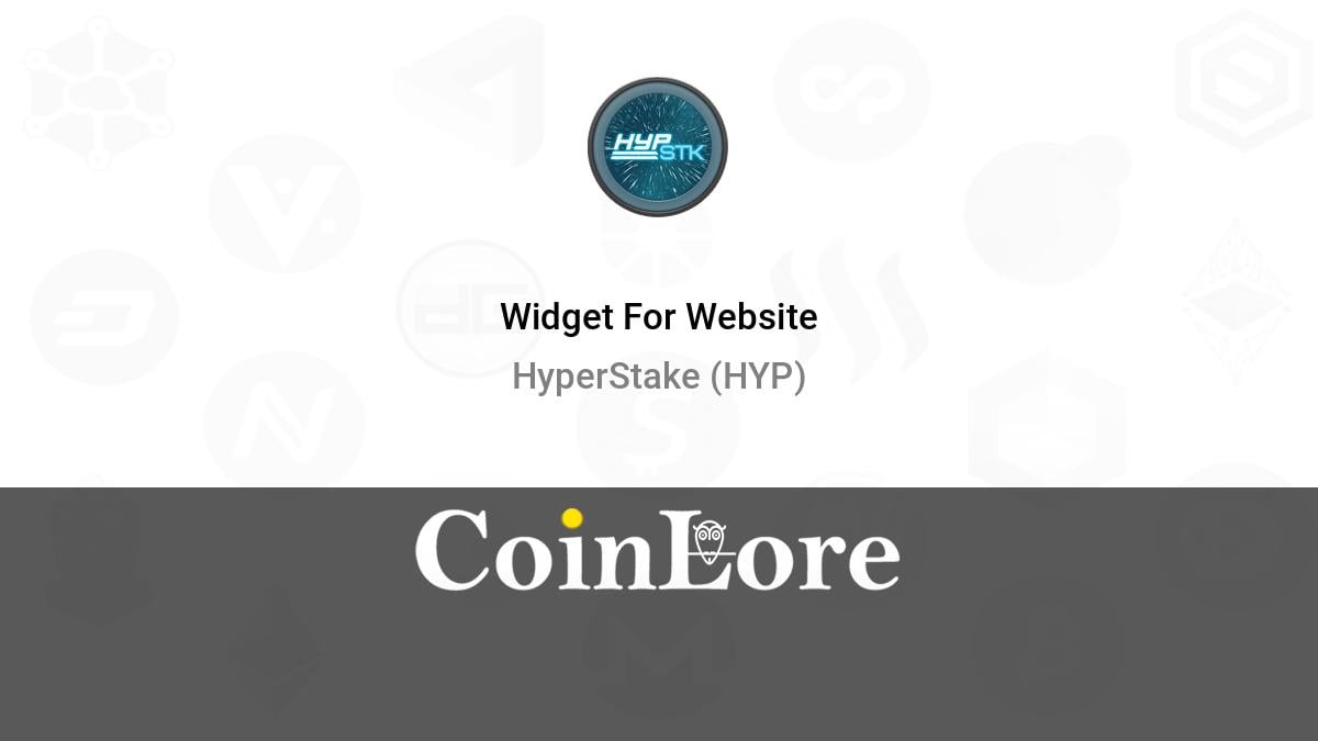 HyperStake Price - HYPGBP | ADVFN