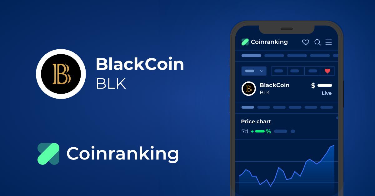 BlackCoin Price History Chart - All BLK Historical Data