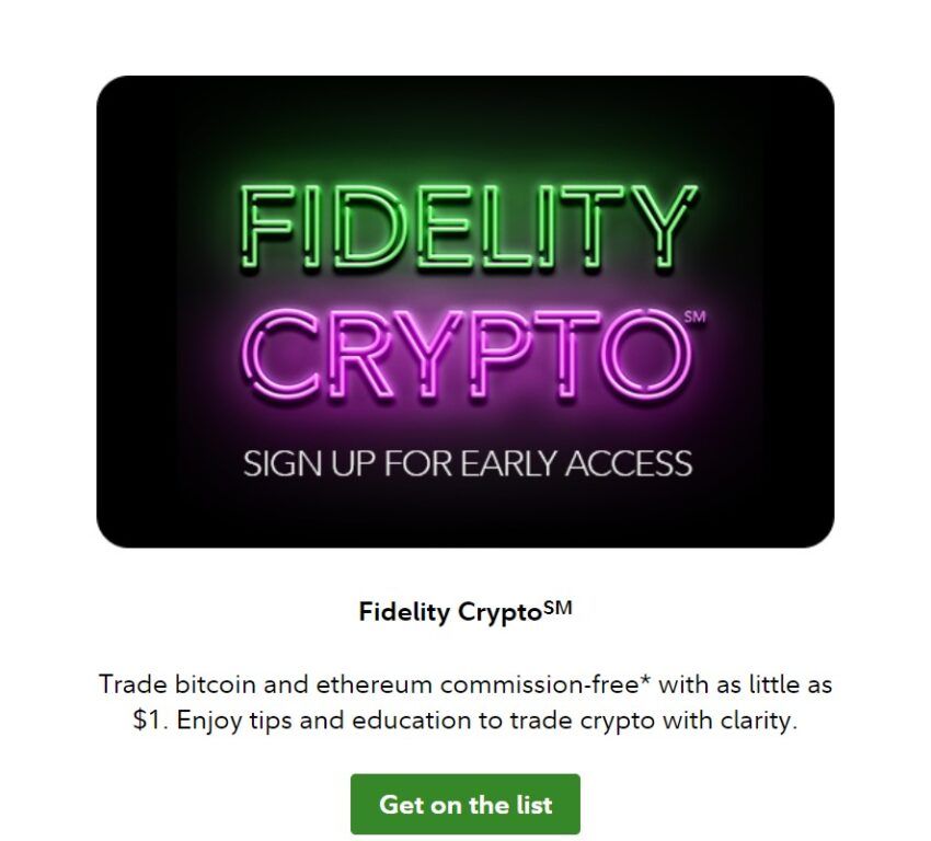 Fidelity launches company to facilitate crypto trading