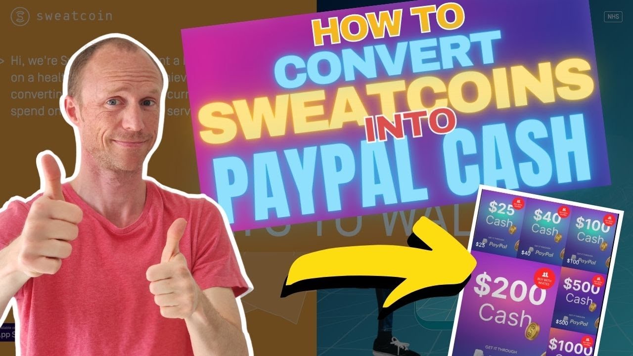 How To Transfer Sweatcoin Money To PayPal | How to make money, Money, Things to sell