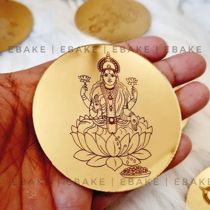 Antique Kada with beautiful lord Lakshmi coin design - Sonal Fashion Jewellery