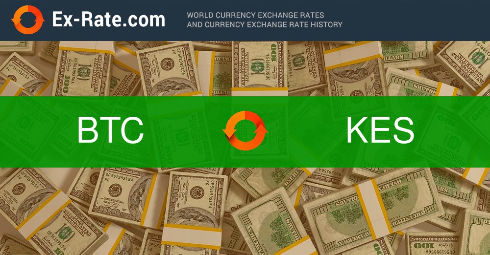 Convert Bitcoin to Kenyan Shilling | BTC to KES currency converter - Valuta EX