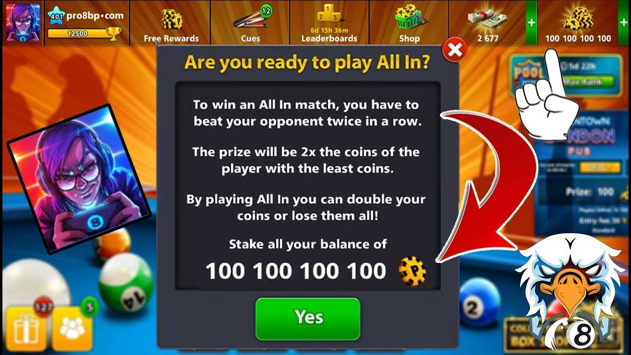 8 Ball Pool Free Coins March 