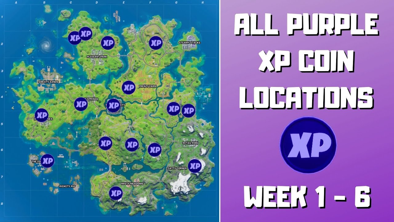 All Fortnite Season 3 Week 4 XP Coin Locations