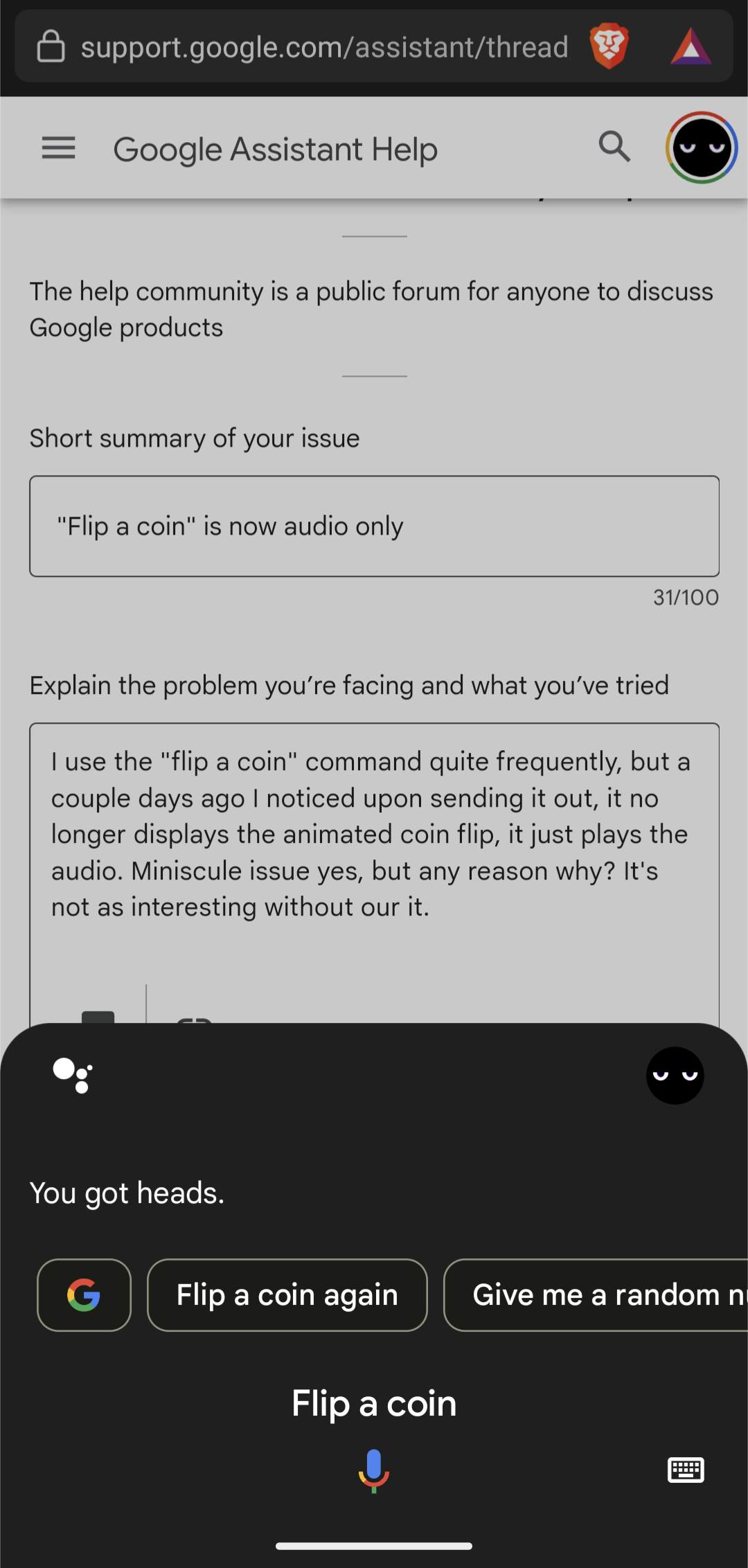 Coin Flip — Instant Heads or Tails Results