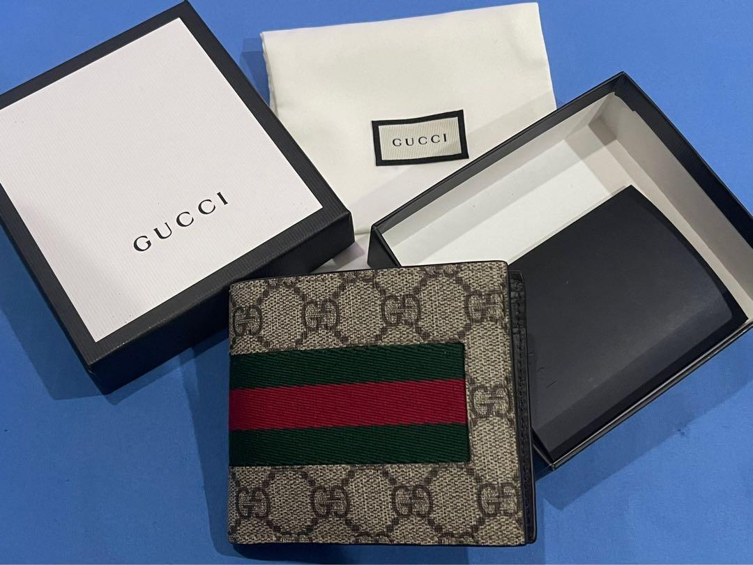 Gucci Web GG Supreme Coin Wallet - Farfetch | Coin wallet, Burberry handbags, Gucci handbags