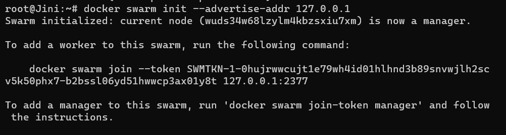 How to join a node to a Docker Swarm