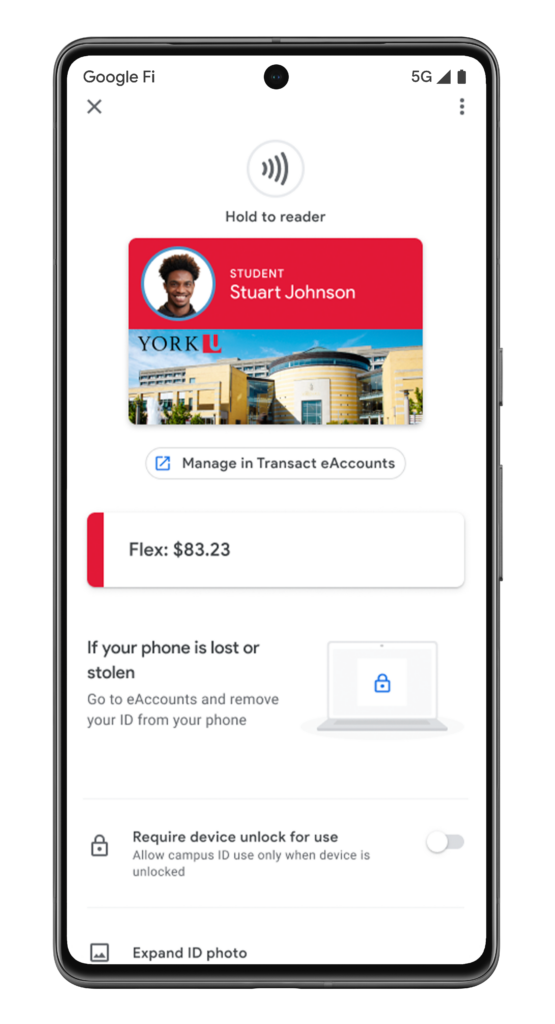 Use your campus ID with Google Pay - Google Pay Help