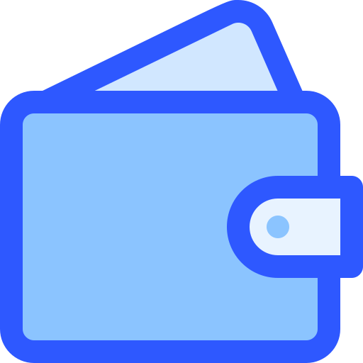 Wallet Generic Blue icon