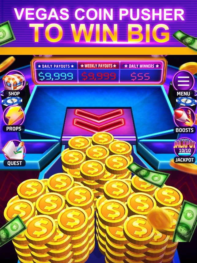 ‎Coin Pusher - Vegas Mania on the App Store