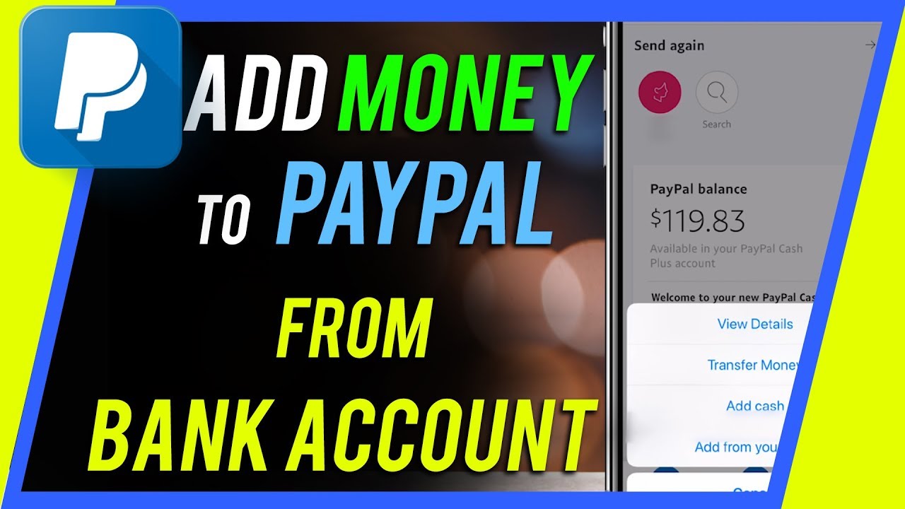 How do I add money to my PayPal balance from my bank? | PayPal HK