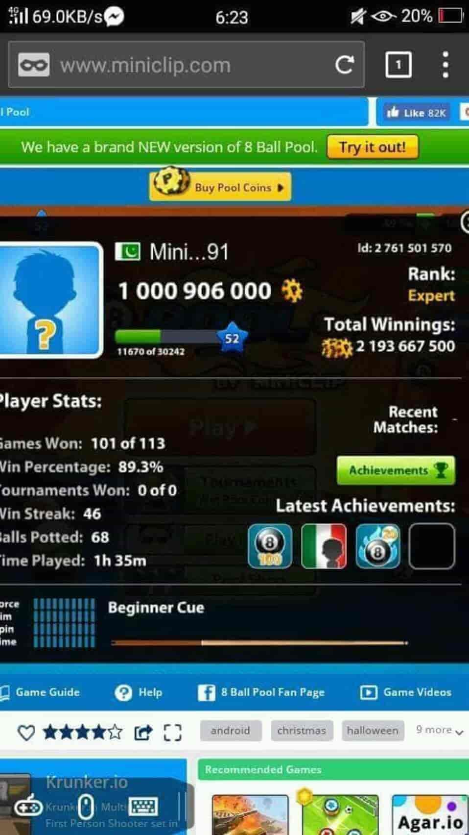 8 Ball Pool Coins in Lebanon, Classifieds in Lebanon | dubizzle Lebanon (OLX)