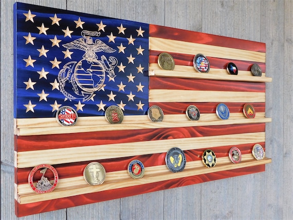 Challenge Coin Flag - The Heritage Flag Company