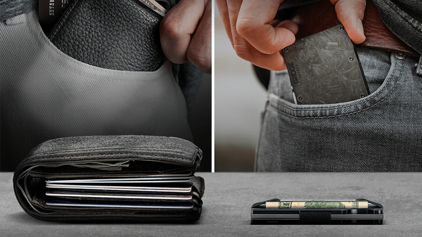 Buy Ultra Slim Wallets for Men - Minimalist Design - Supervek