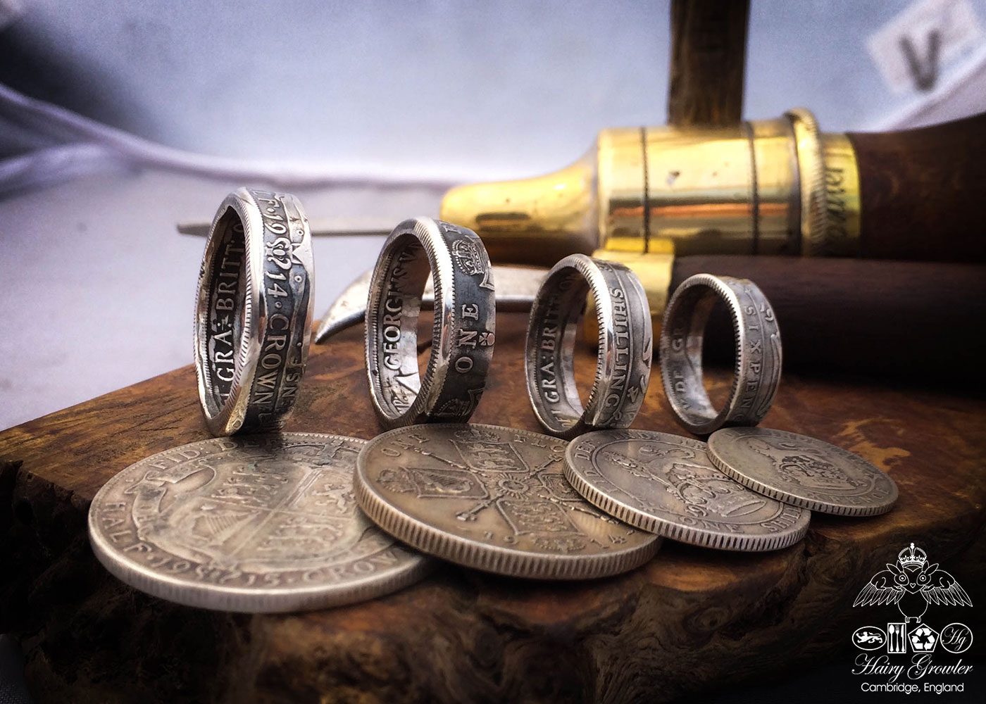 Coin Rings - The Mint Change You Can Wear