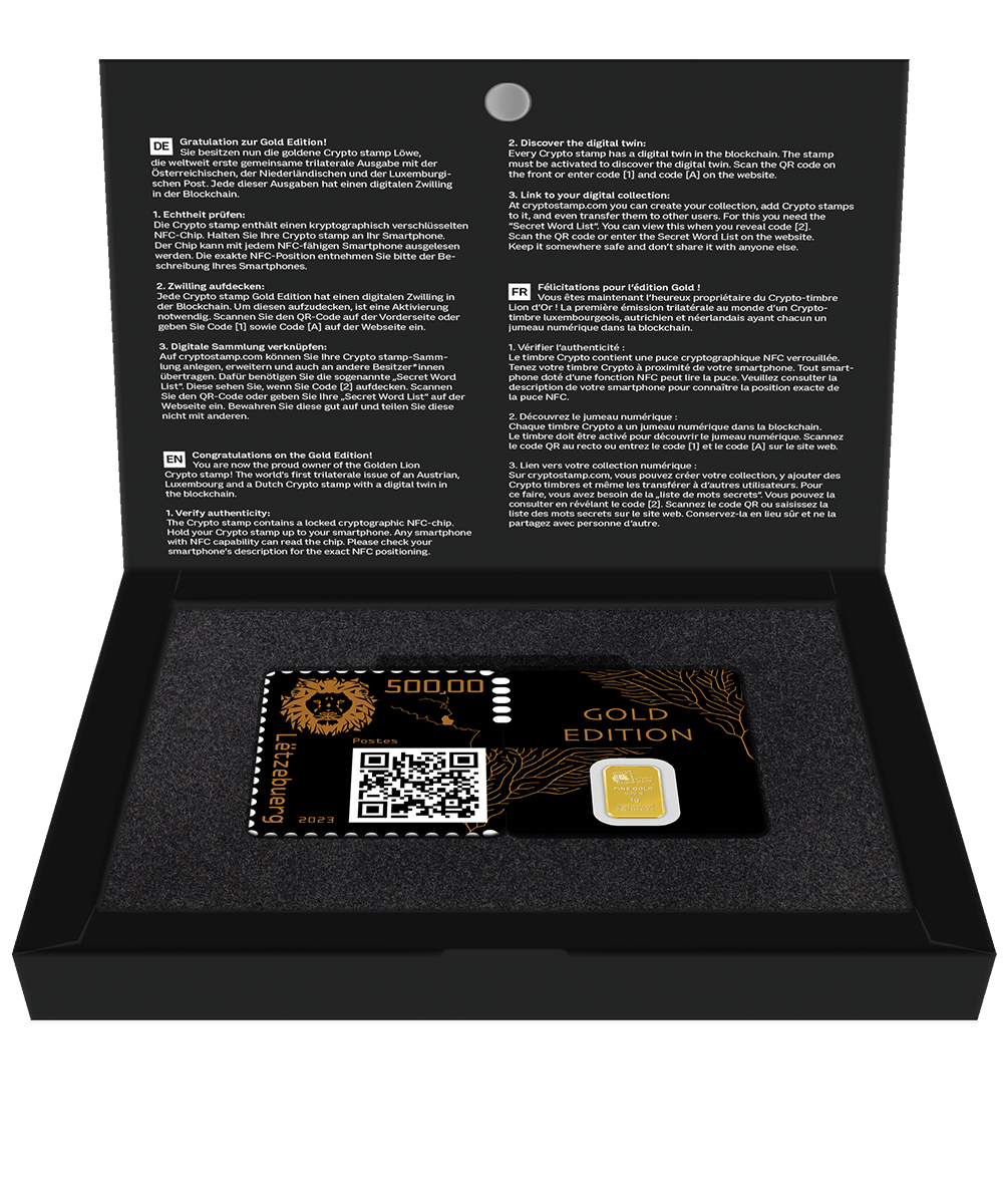 Crypto stamp NFT floor price and value