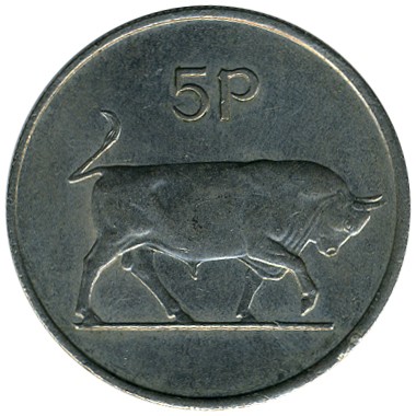 5 Pence (small type) - Ireland – Numista