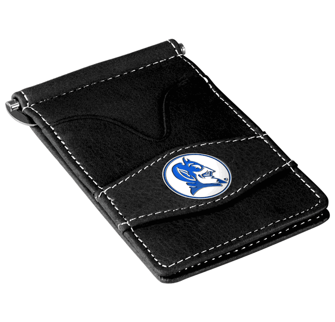 Duke Blue Devils Leather Money/Clip Carholder - Click Ready Ship Online Store | Click Ready Ship